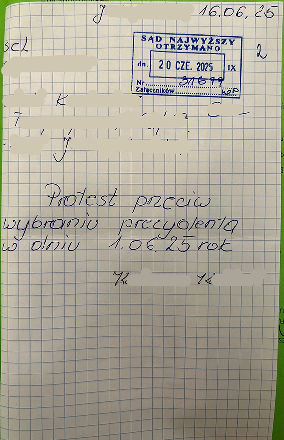 Protest bez treści do internetu